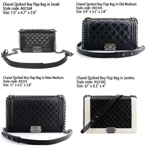 chanel le boy old medium dimension|chanel boy old medium size.